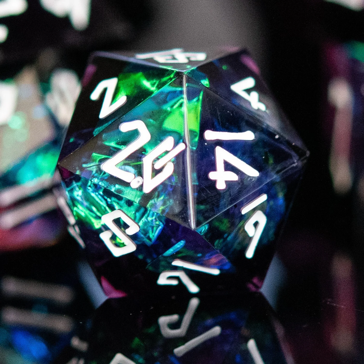 Incantation Sharp-Edged Resin Dice Set - Image 3
